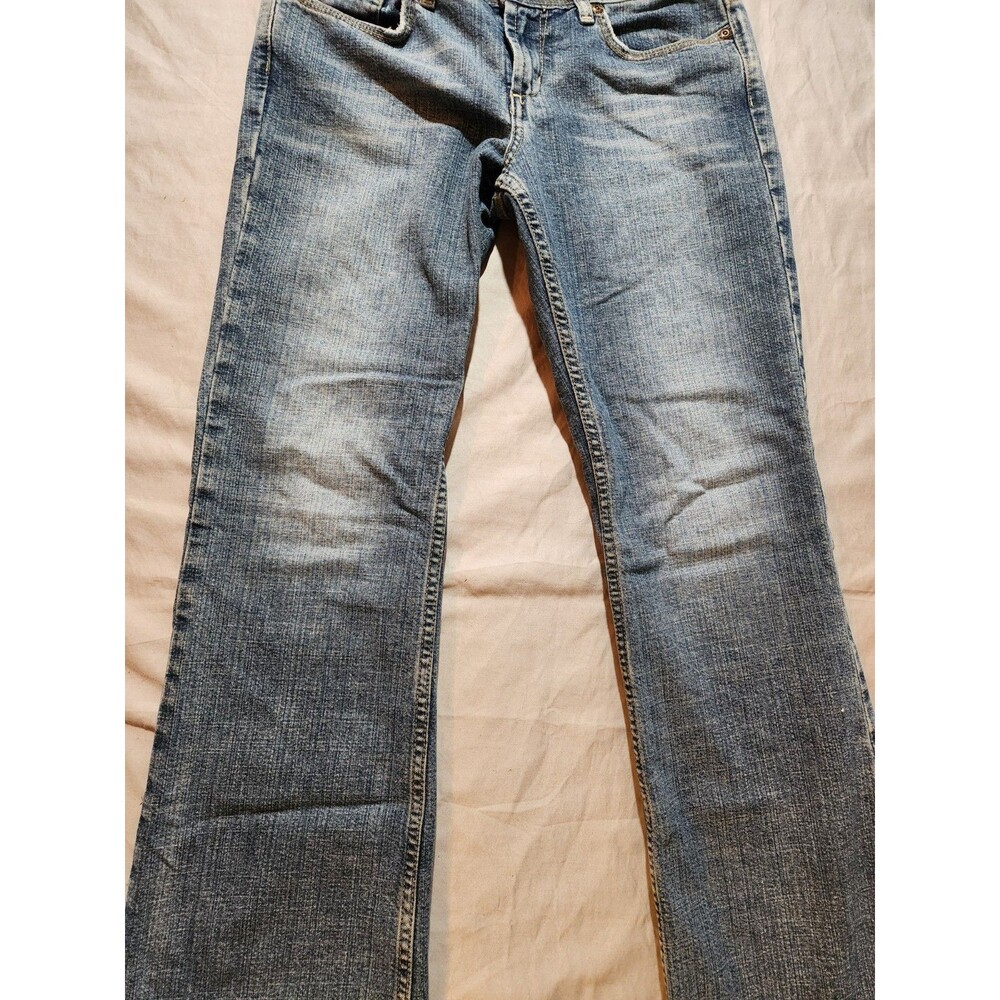 Express Precision Fit Jeans Women’s Size 8 S Low Rise Denim Dark Wash
